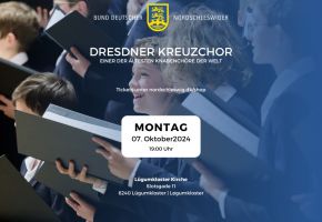 Dresdner Kreuzchor besucht Lügumkloster